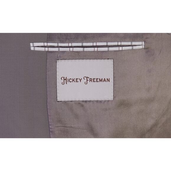 Hickey Freeman Lindsey Light Taupe Wool Blazer Jacket Men's 46R - Picture 8 of 9
